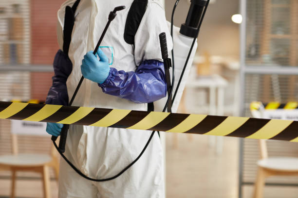 Professional Sewage Cleanup technician working in West Point, KY